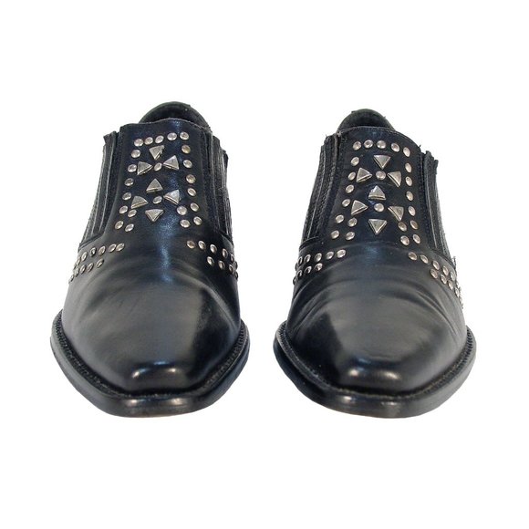 GEORGES MARCIANO (GUESS) Studded Heeled Booties Women's 6.5 B - Picture 2 of 9